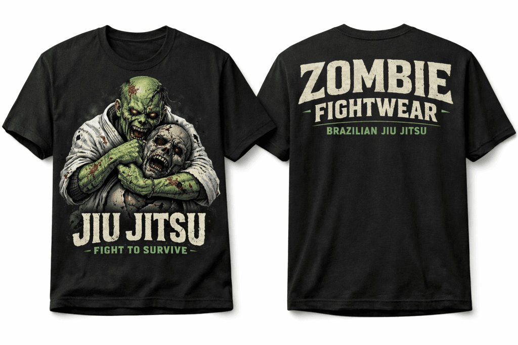 CAMISETA ZOMBIE BJJ